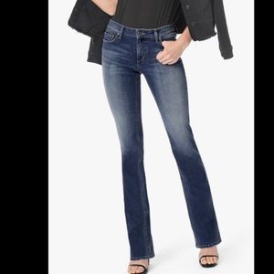 Joe’s Jeans The Honey Candice Med Wash Whiskering Mid Rise Stretch Bootcut 28
